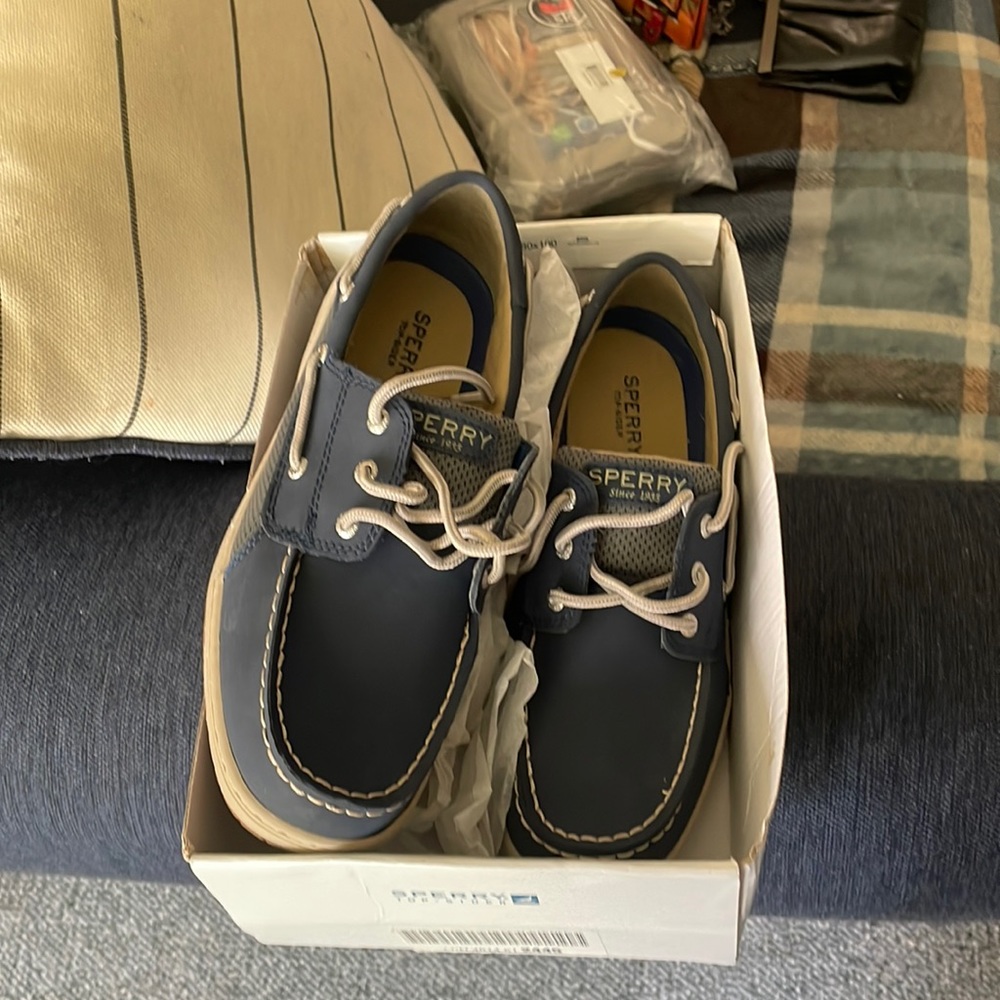 Sperry blue boys/men’s shoes